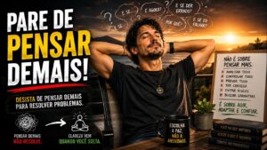 Como parar de pensar demais?